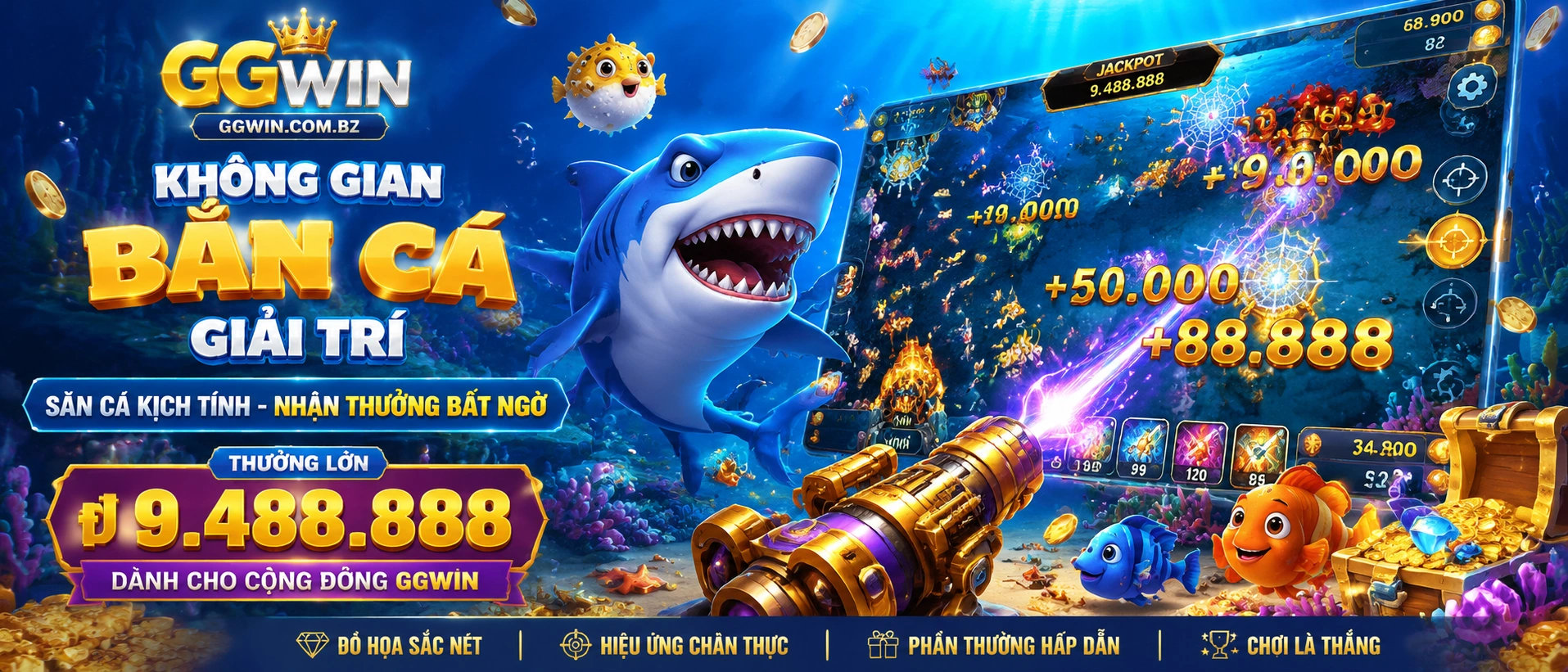 Jackpot Cá nổi bật