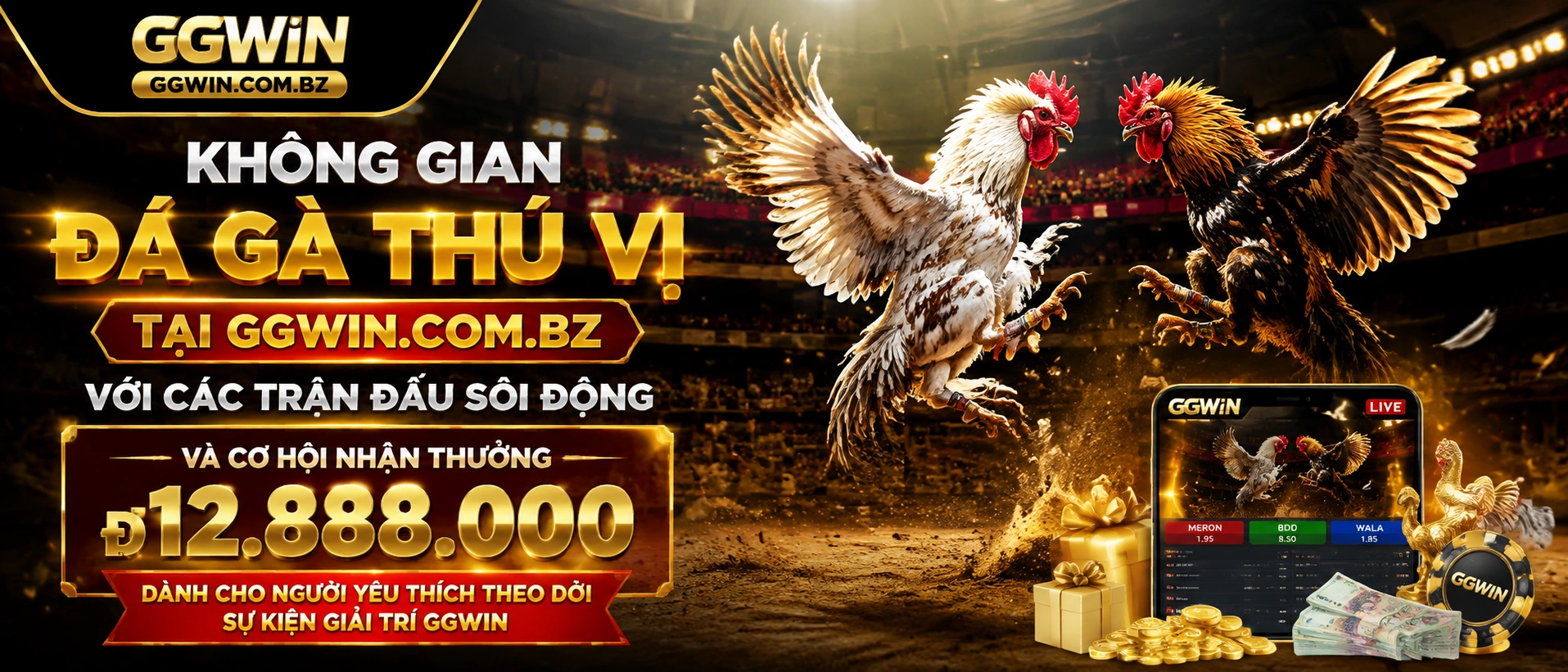Đá Gà Trực Tiếp trên GGWIN