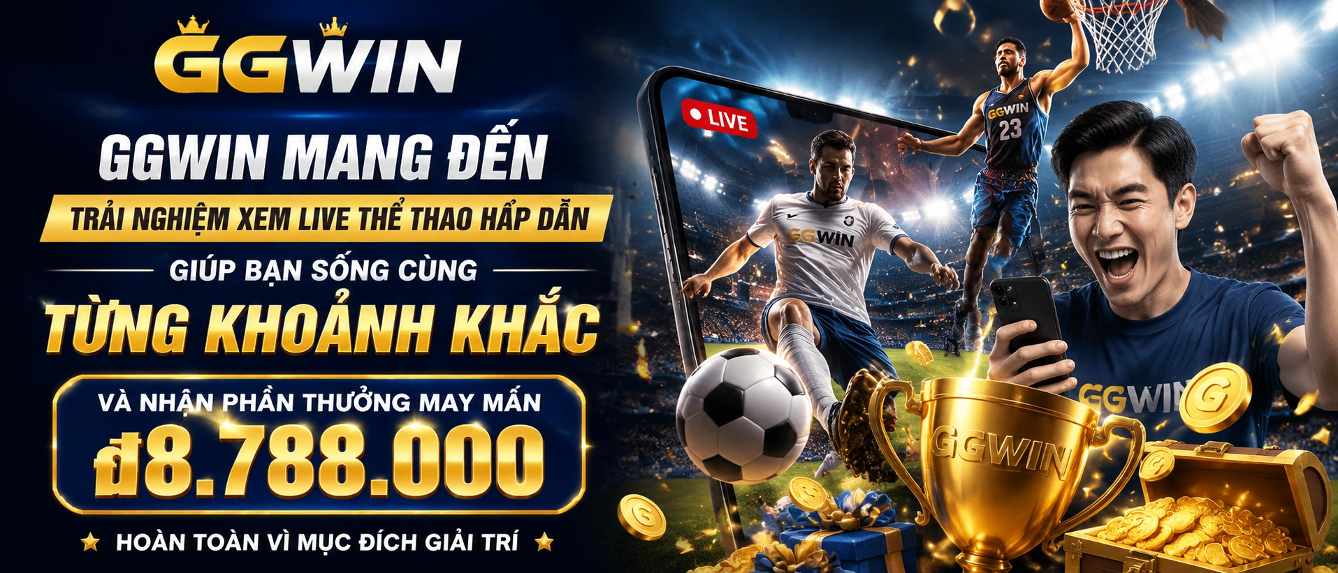 GGWIN liên hệ hỗ trợ trên mobile