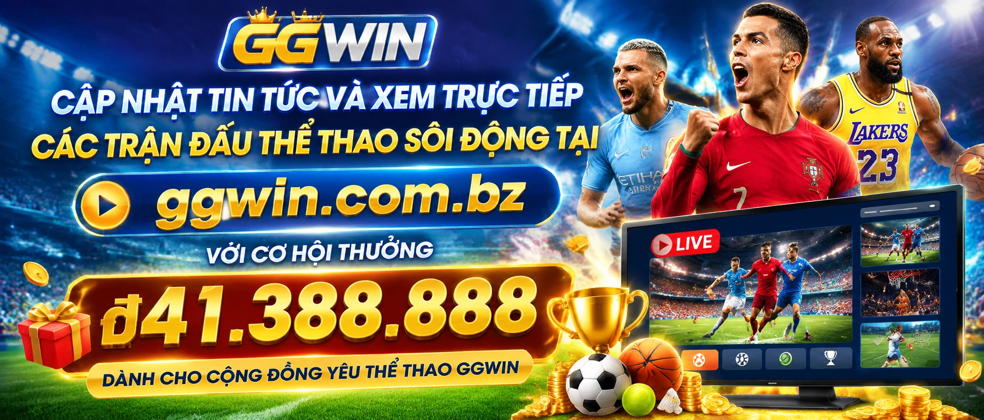 Hình ảnh cầu thủ và không khí trận đấu Thể Thao